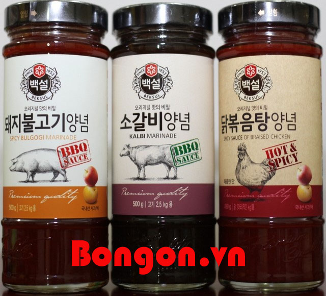 thịt bò mỹ: Gia Vị Ướp Thịt Nướng Hàn Quốc BBQ